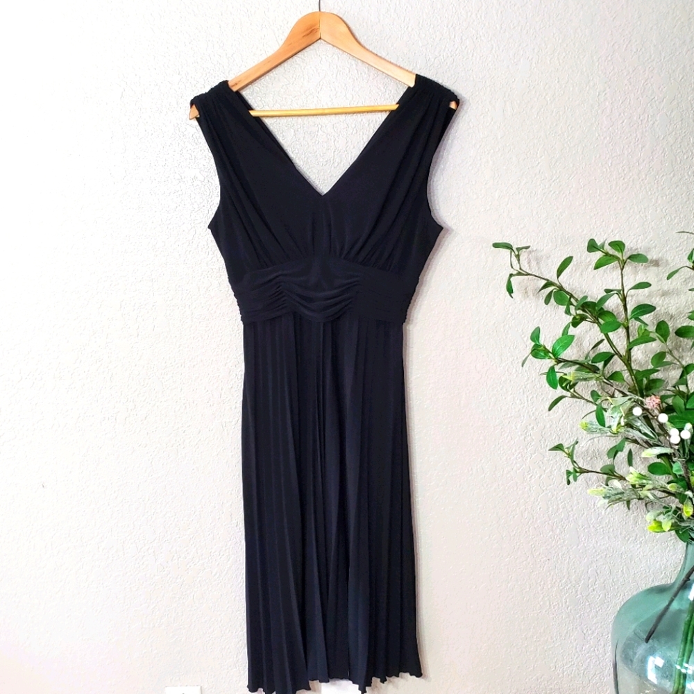Black cocktail dress
